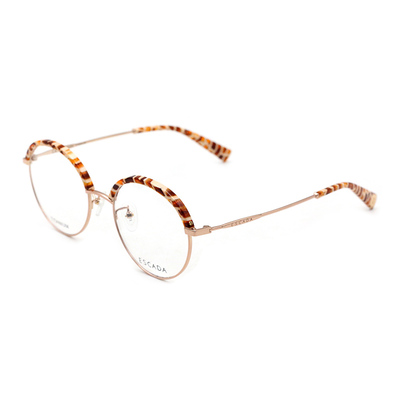 escada金属圆框眼镜架男女同款