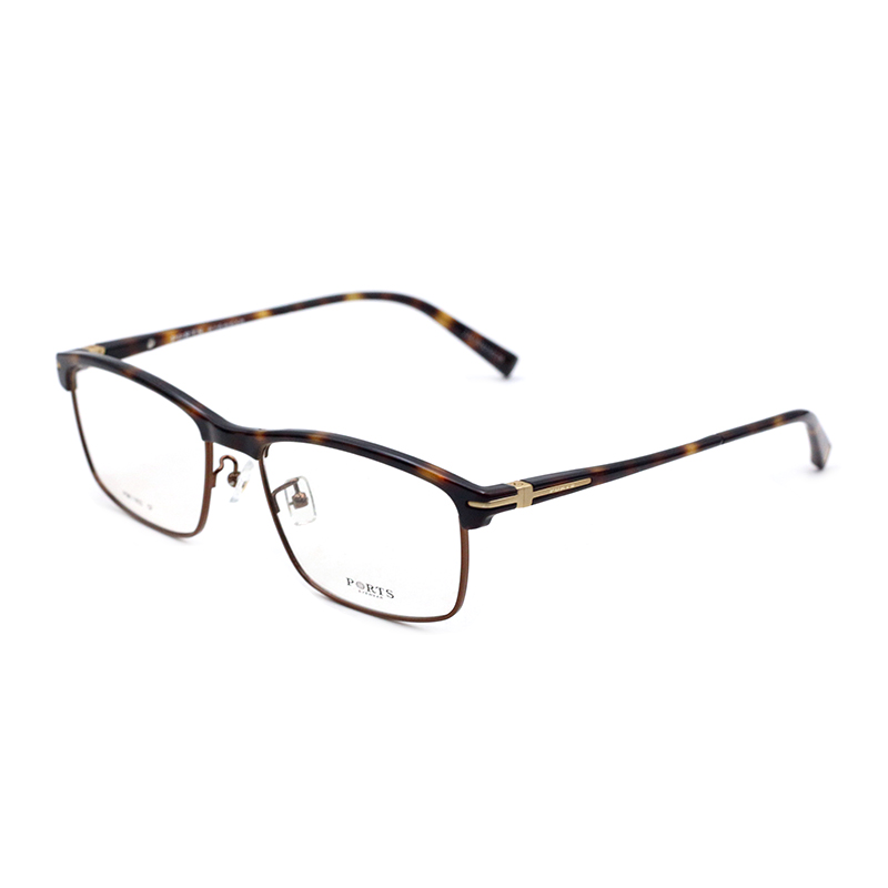 宝姿男士全框商务近视眼镜架