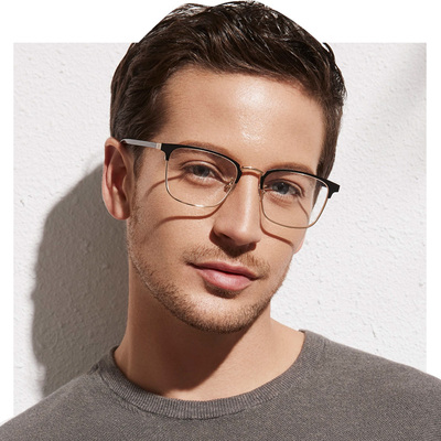 复古合金时尚眼镜架