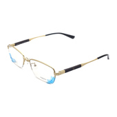 新款 PORTS男士 商务镜框半框纯钛近视眼镜架商务休闲POM62001