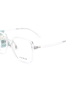 派丽蒙防蓝光眼镜架女素颜韩潮轻近视黑框大脸圆脸眼镜框男84012