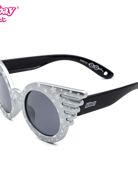 安比儿童偏光太阳镜女童软防紫外线太阳眼镜小孩轻宝宝墨镜A15311