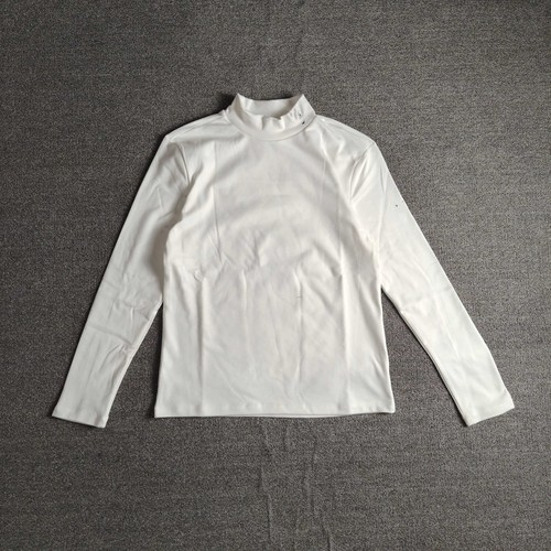 秋冬新款男女同款半高领长袖打底衫纯色简约百搭休闲上衣