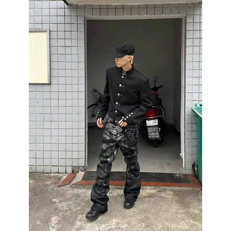 【范丞丞同款】短款初代制服外套西服JK140-P128,男装西服,电商A330-1