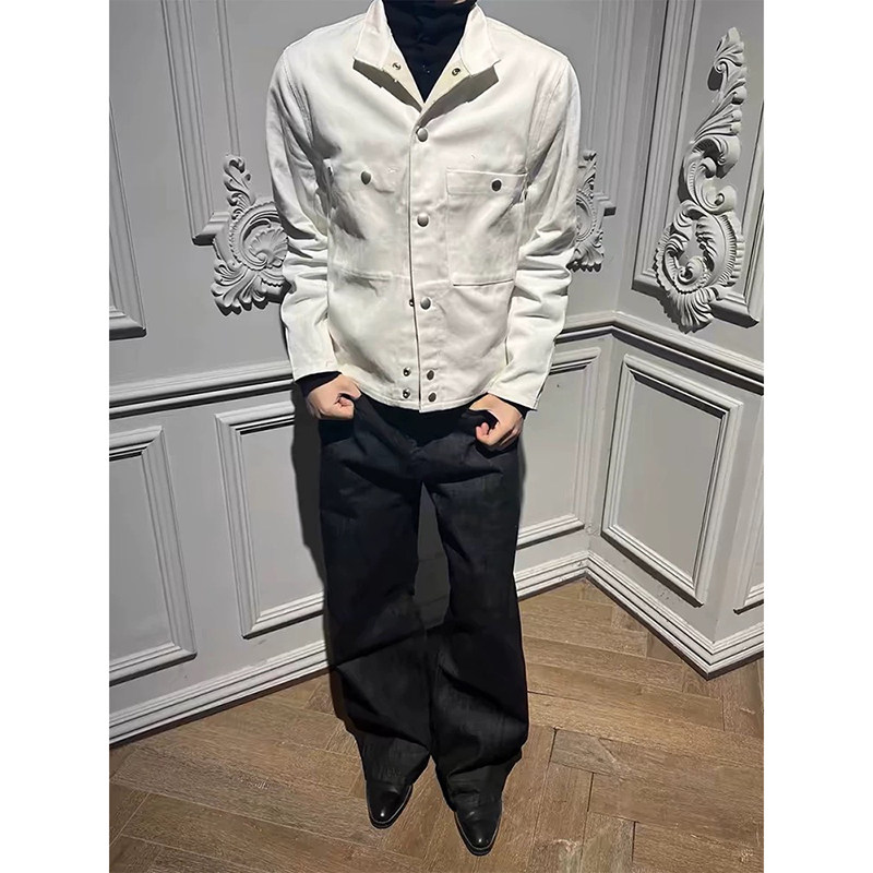 26/春夹克男款春季潮牌高级感cleanfit帆布短款外套JK52-P75，男装夹克，电商A330-1