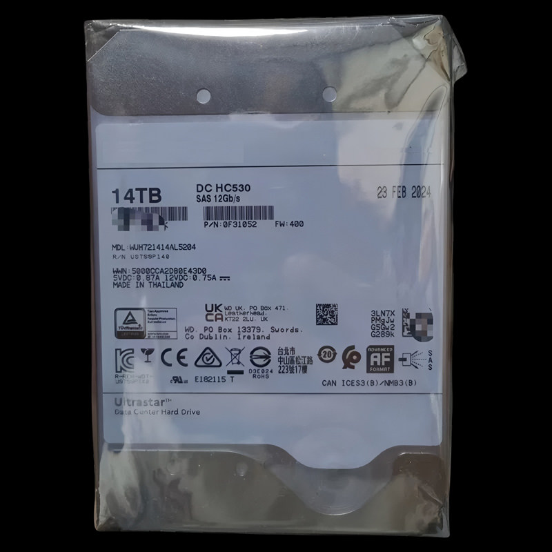 西数红盘云存储服务器专用硬盘图片