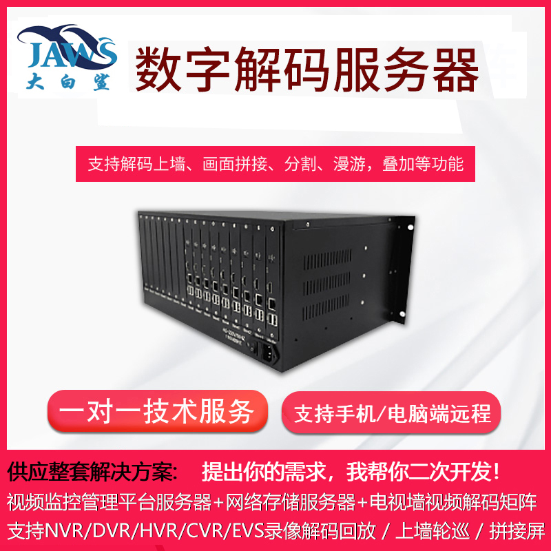 高清网络多屏输出解码器矩阵DS-6A12UD/6A16UD/6916UD/6912UD-封面