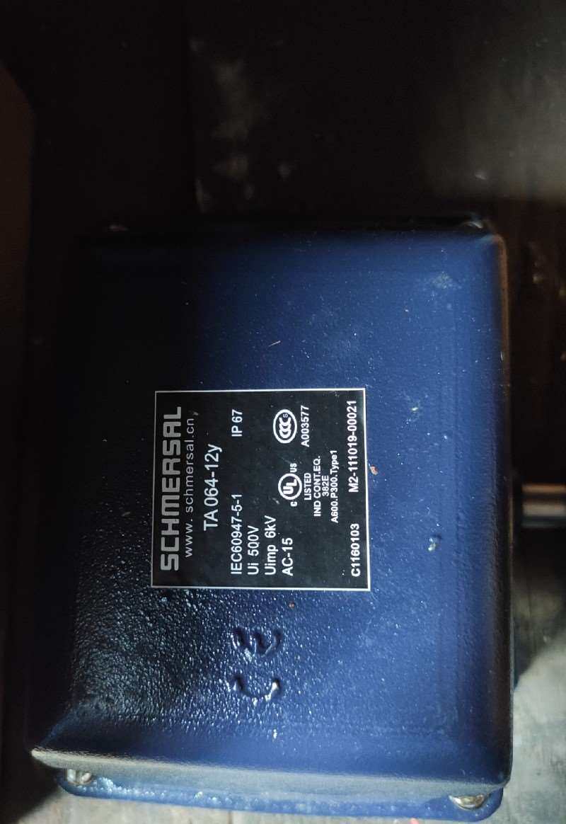 TA064-12Y限位开关可开增票德国施迈赛SCHMER