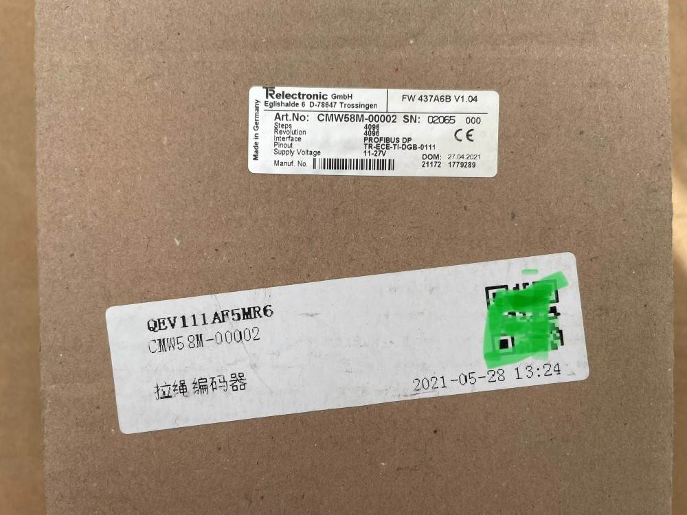 CMW58M-00002TR帝尔拉绳编码器就是单