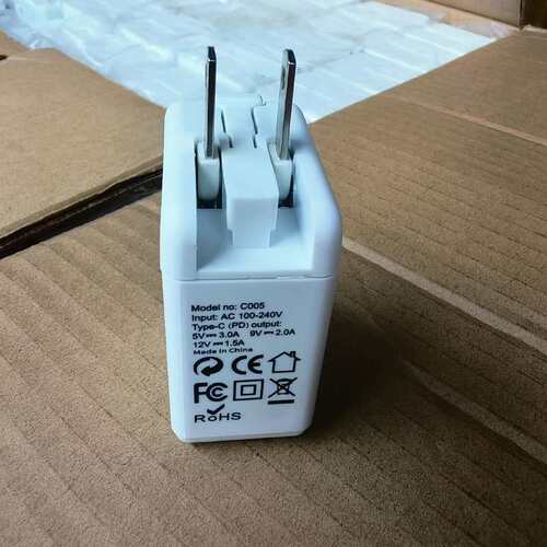 充电头RK-C005 5V3A 9V2.0A 12V-( 议价）