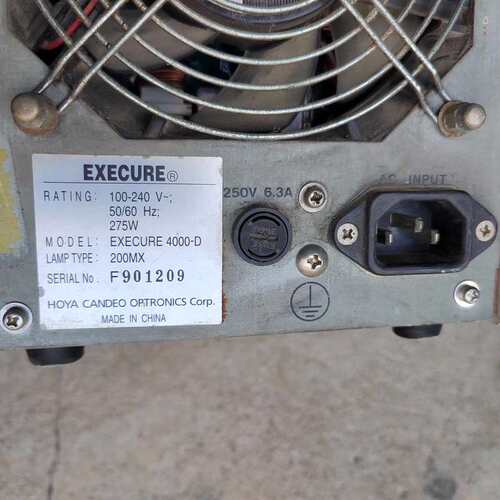 HOYA豪雅EXECURE 4000 UV光源，货厂淘回来的( 议价）