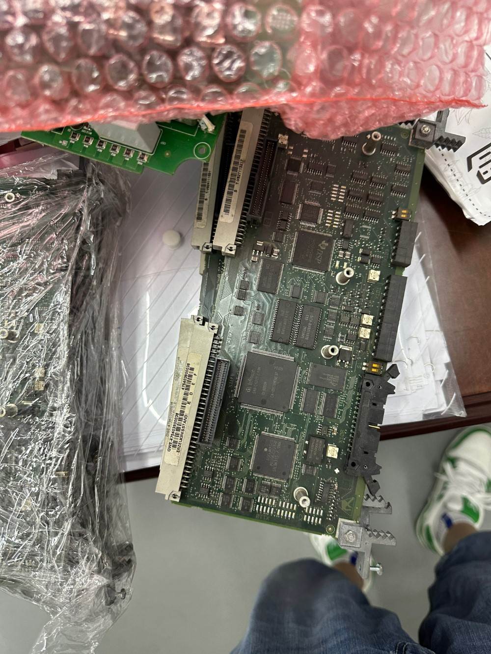 拆机西门子CUPM主板6SE7090-0XX84-0AD5