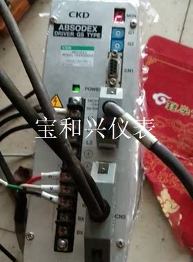 拆机日本CKD  直线马达,驱动器AX9000GS.,电机A