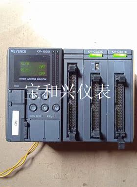 基恩士PLC  KV-1000(1个)KV-C32XC(1个