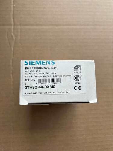 西门子接触器式继电器3TH8244-0XM0议价-议价