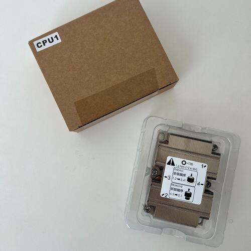 intel 节点服务器CPU 1U散热器，LGA 3647( 议价）