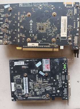 显卡二张GTX950-2GD5七彩虹GT730K黄