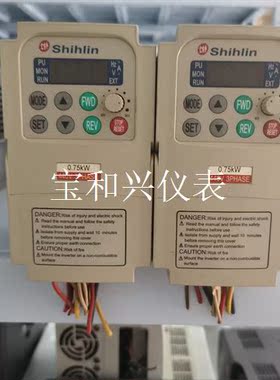 二手拆机士林变频器SS-043-0.75-D 380V 0.