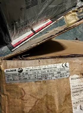 库存原包装发格伺服电机FXM32.20F.I0.100F