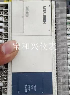 拆机PLc三菱FxIN-40MR-001未经擦拭处理实图,功