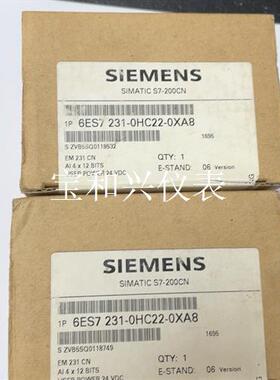 西门子plc模块em231 231-0hc22 6e
