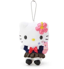 hello kitty毛绒公仔玩偶hallo挂件女生包包挂饰黑皮KT猫 小饰品