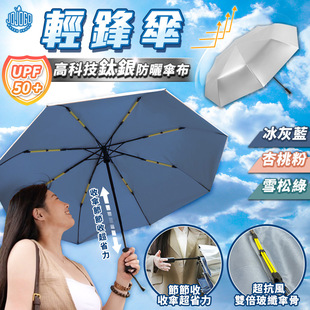 双层伞布全自动雨伞双层伞防水防晒防紫外线钛银雨伞女太阳伞遮阳