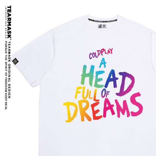 COLDPLAY酷玩乐队周边t恤