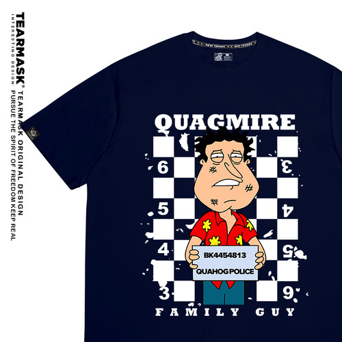 恶搞之家阿q周边t恤FamilyGuy