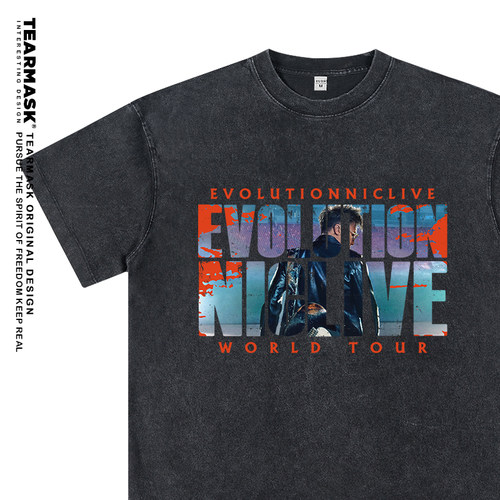 谢霆锋演唱会周边t恤短袖衣服