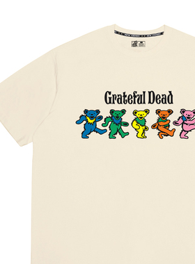 感恩而死Grateful Dead乐队周边t恤同款美国摇滚短袖衣服tshirt