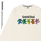 感恩而死Grateful Dead乐队周边卫衣男女同款 美国摇滚圆领衣服