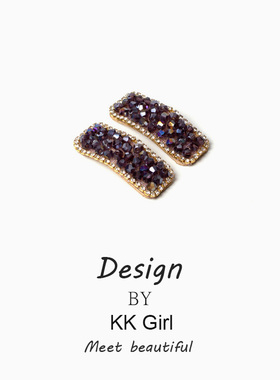 小号水钻bb夹高级感发夹女前额刘海发卡2026新款侧边碎发夹子头饰