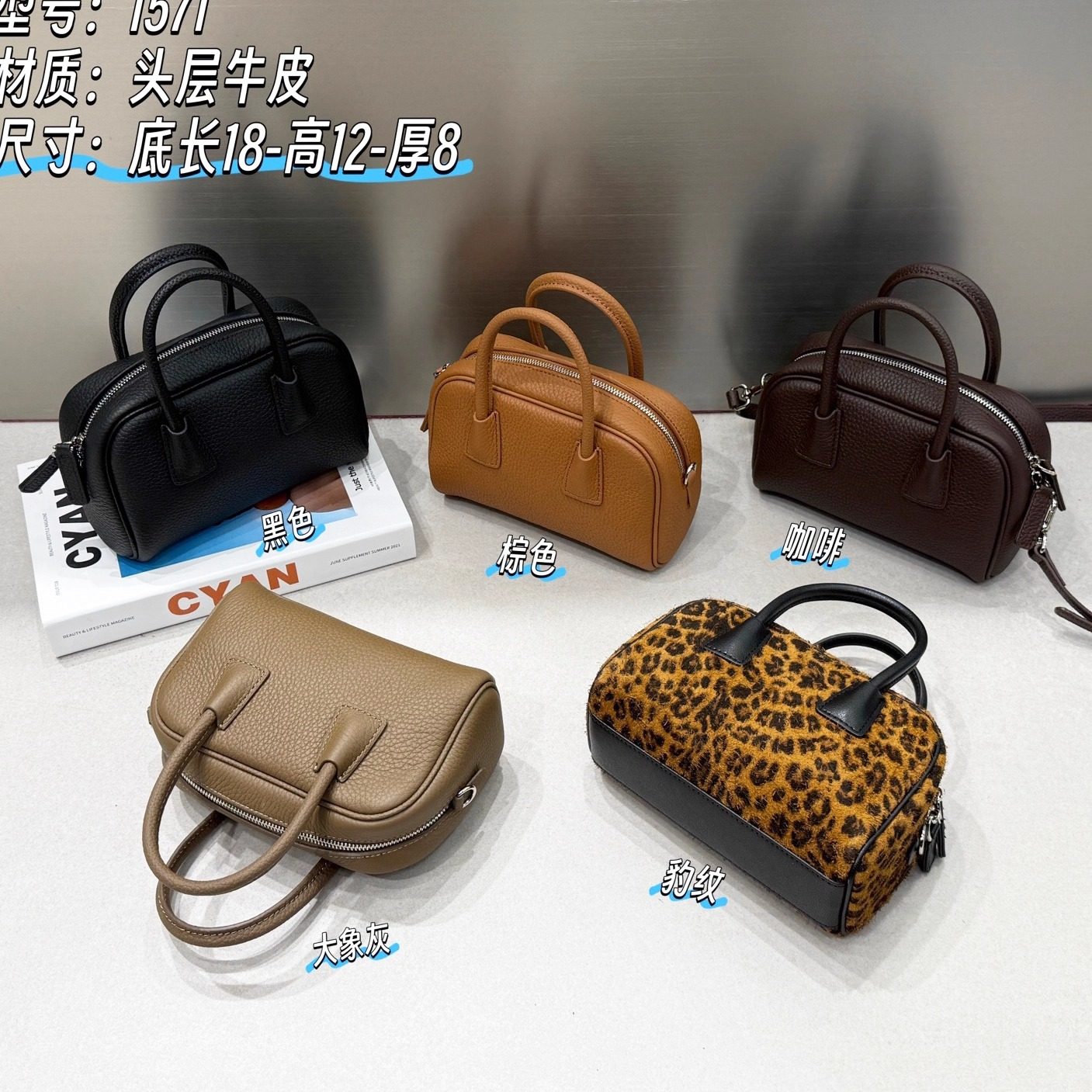 头层牛皮保龄球包包女高级感波士顿手提枕头包超火精致斜挎包小包,箱包皮具/热销女包/男包,通用款女包,淘宝优惠券,粉丝福利购,淘宝优惠卷