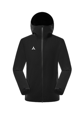 路克士冲锋衣外套上衣单层连帽男女户外登山服防风运动外套3323款