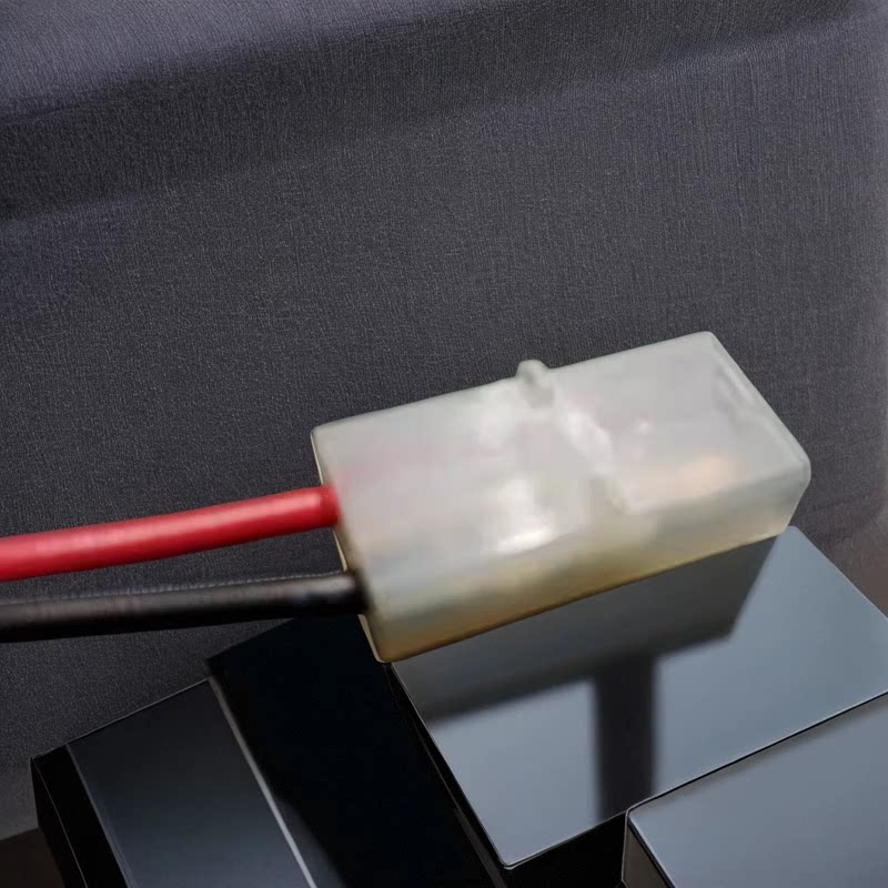 家用净水器水泵马达配件线接头泵接头电线正负极24v母头