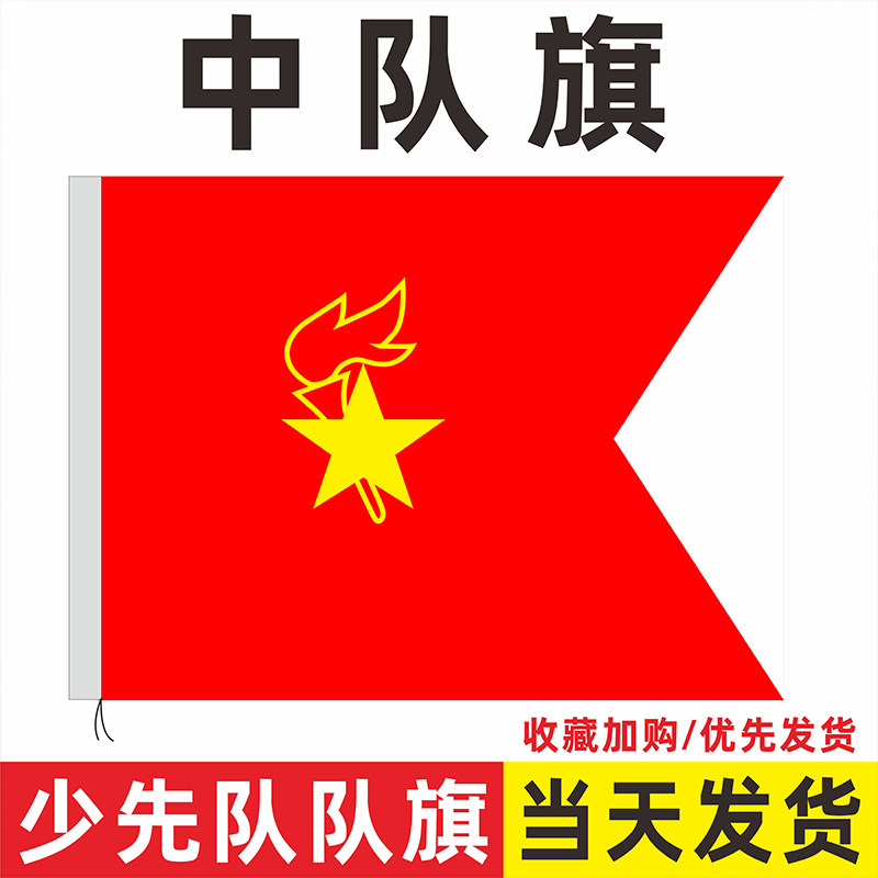 飘升少先队队旗中队旗