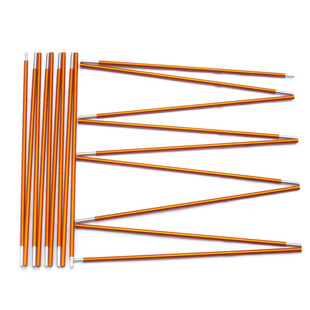 户外双人帐篷航空铝杆 帐篷配件铝杆帐篷杆3.6米铝合金帐杆 8.5MM