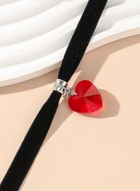 【夏季爆款】项链蕾丝白色颈链配饰流苏饰品仿珍珠韩版脖子锁骨链