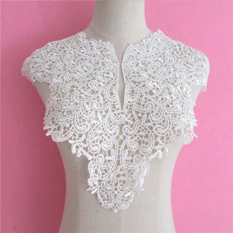 爆款大号高档领花水溶涤光蕾丝花边辅料衣领优质刺绣假领配件,居家布艺,花边,淘宝优惠券,粉丝福利购,淘宝优惠卷