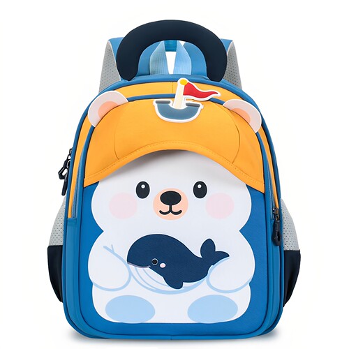 可爱小熊儿童背包男童幼儿园小中大班女孩可爱书包减负护脊双肩包