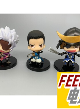 寿屋 战国basara 蚊香眼盒蛋Q版手办 长宗我部元亲 片仓 现货*