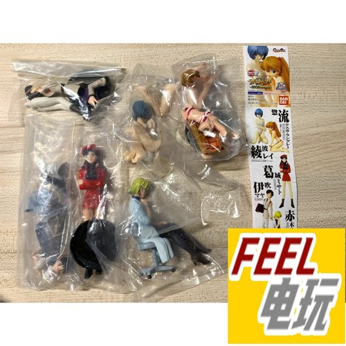 万代HGIF扭蛋/手办 新世纪福音战士EVA 02 绫波丽明日香泳装*