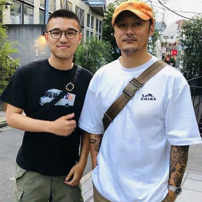 HANDIAN夏季新款简约短袖t