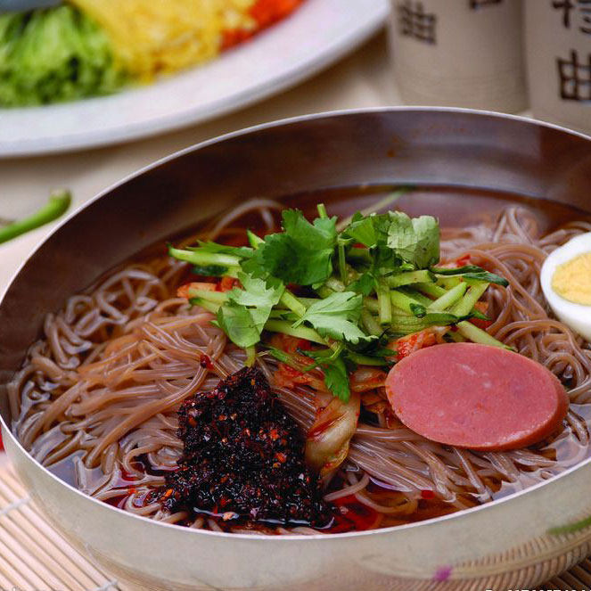 3包料荞麦大冷面  东北朝鲜族延吉特产 真空包装 批 包邮