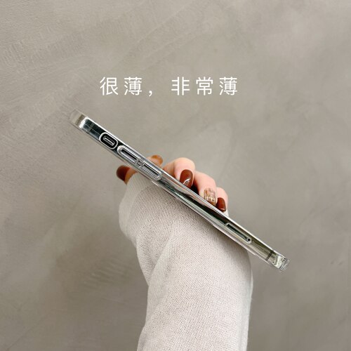 S25/S23/s22/s21ultra适用三星s20+手机壳s10e不会黄s9透明硬壳note10+圆弧边S23FE不顶膜S24+