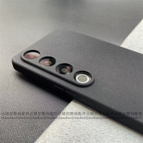 适用魅族21手机壳硅胶软壳21Pro粗磨砂颗粒感不沾指纹全包防滑20Classic简约小众纯色Meizu21Note经典黑色22