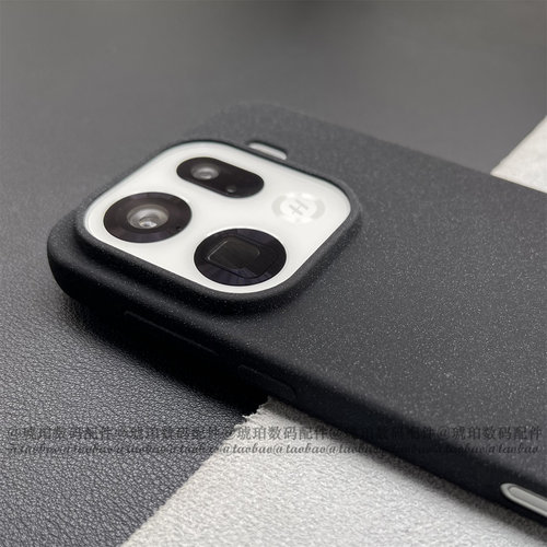 粗磨砂颗粒感防指纹适用OPPOFindX9Pro手机壳大孔火山口经典黑色X8Ultra硅胶软壳全包圆弧边防滑简约小众X8S+