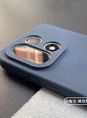 适用一加15手机壳硅胶软壳磨砂防指纹OnePlus1+13T保护套Ace6T镜头全包圆边防滑蓝色简约轻薄小众纯色Ace5Pro