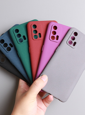 GT6适用realmegt手机壳磨砂灰色GT2真我GT8Pro大师探索版Turbo软硅胶套GT7Pro全包Neo7防摔GT5Pro防指纹Neo6